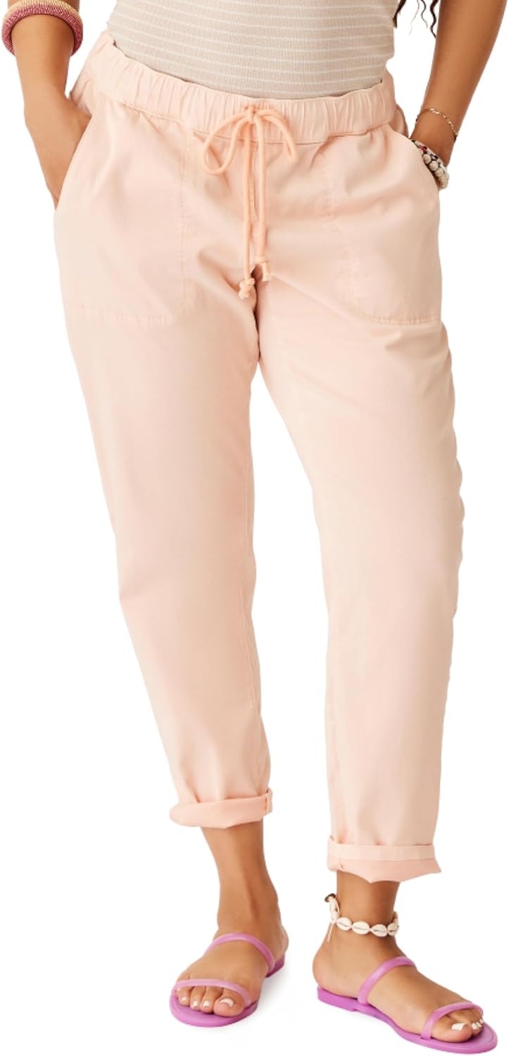 Carve Designs Women's Zoe Twill Pant X-Large Peach
