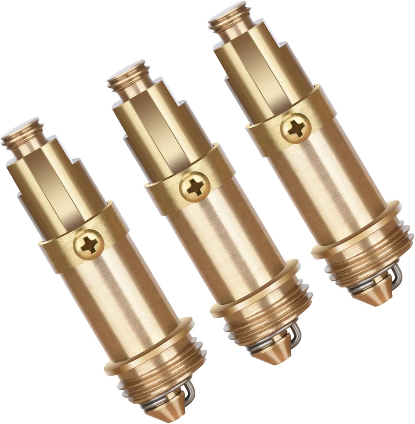 oumuik 3 PCS Pop up Sink Plugs ，Sink Click Clack for Most Bathroom