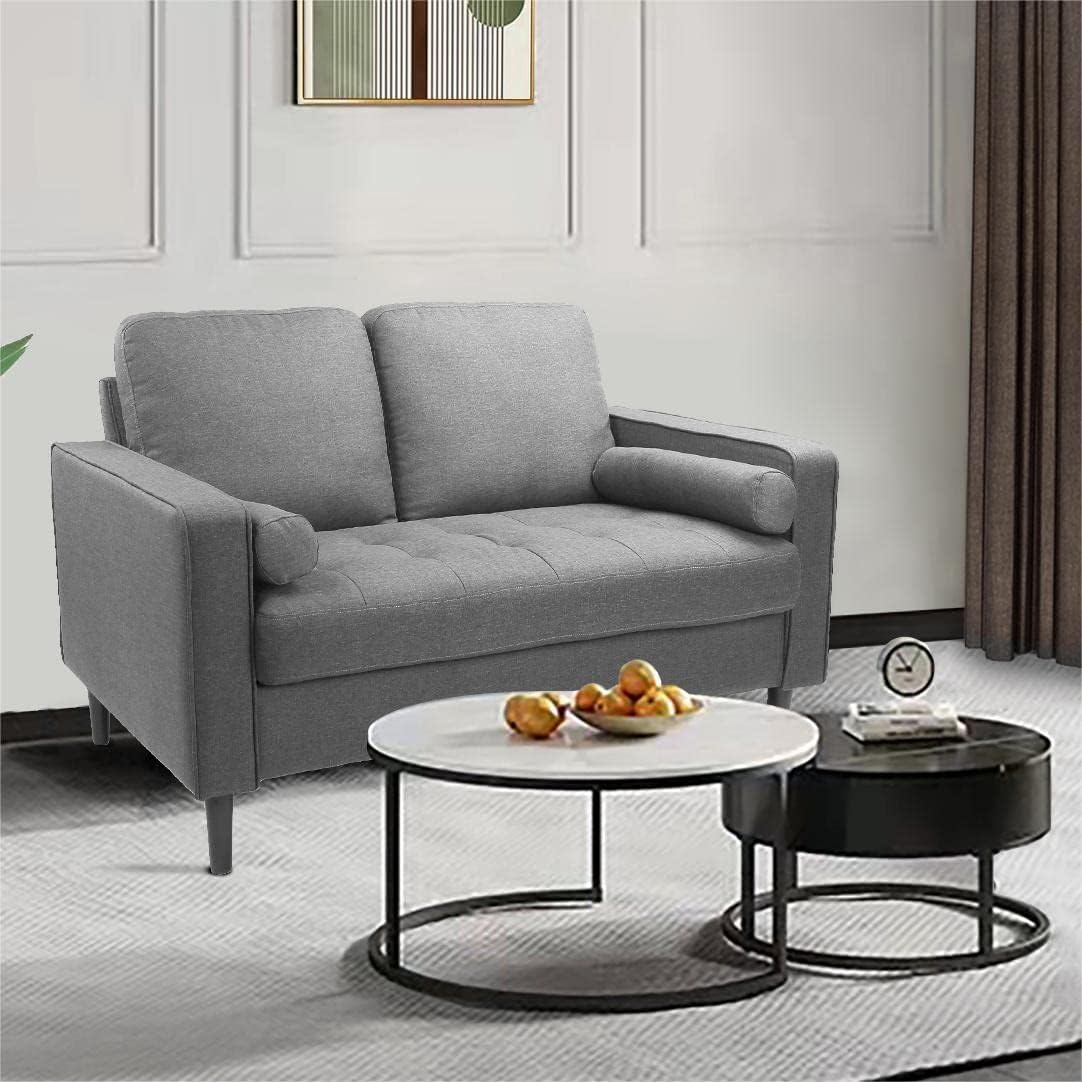 Amazon.com: DHHU Loveseat, Modern Love Seat for Small Space ...