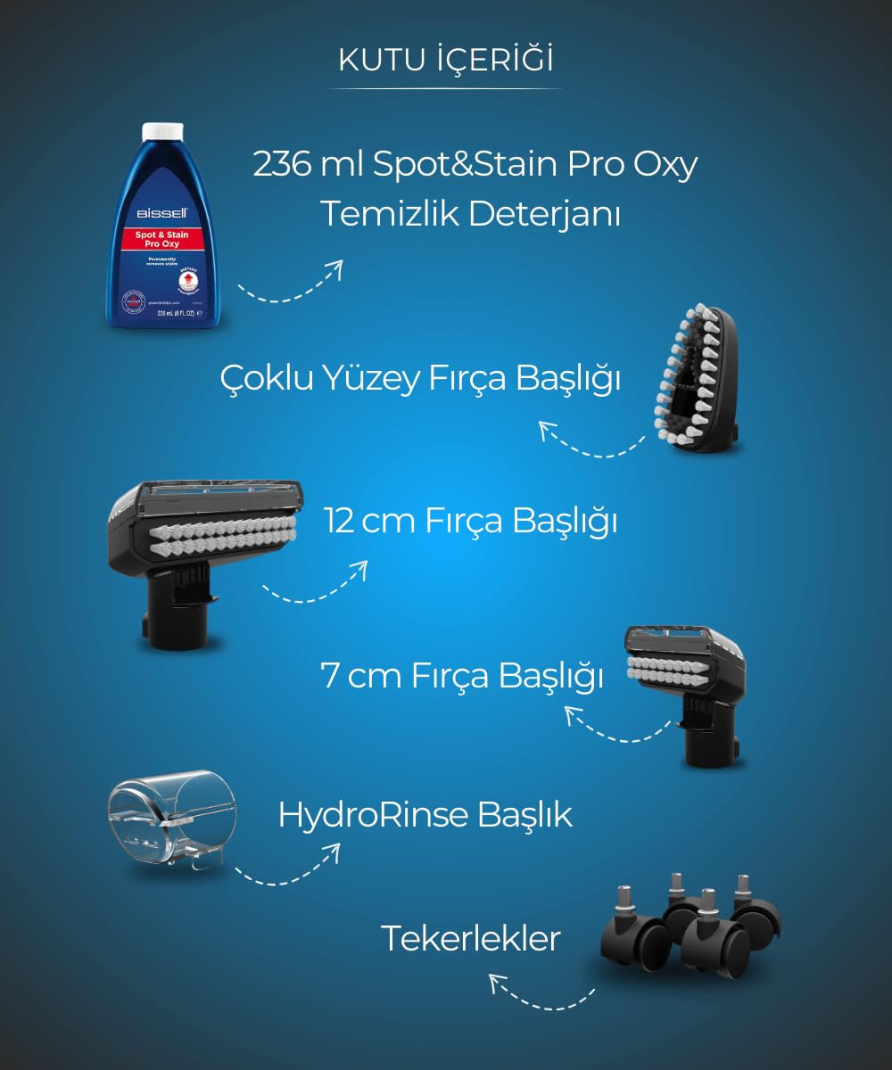 SpotClean HydroSteam Pro - Détacheurs à eau