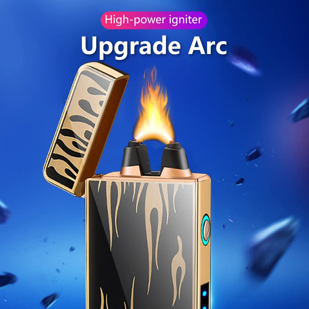 SKRFIRE Electric Lighter, Windproof, Flame