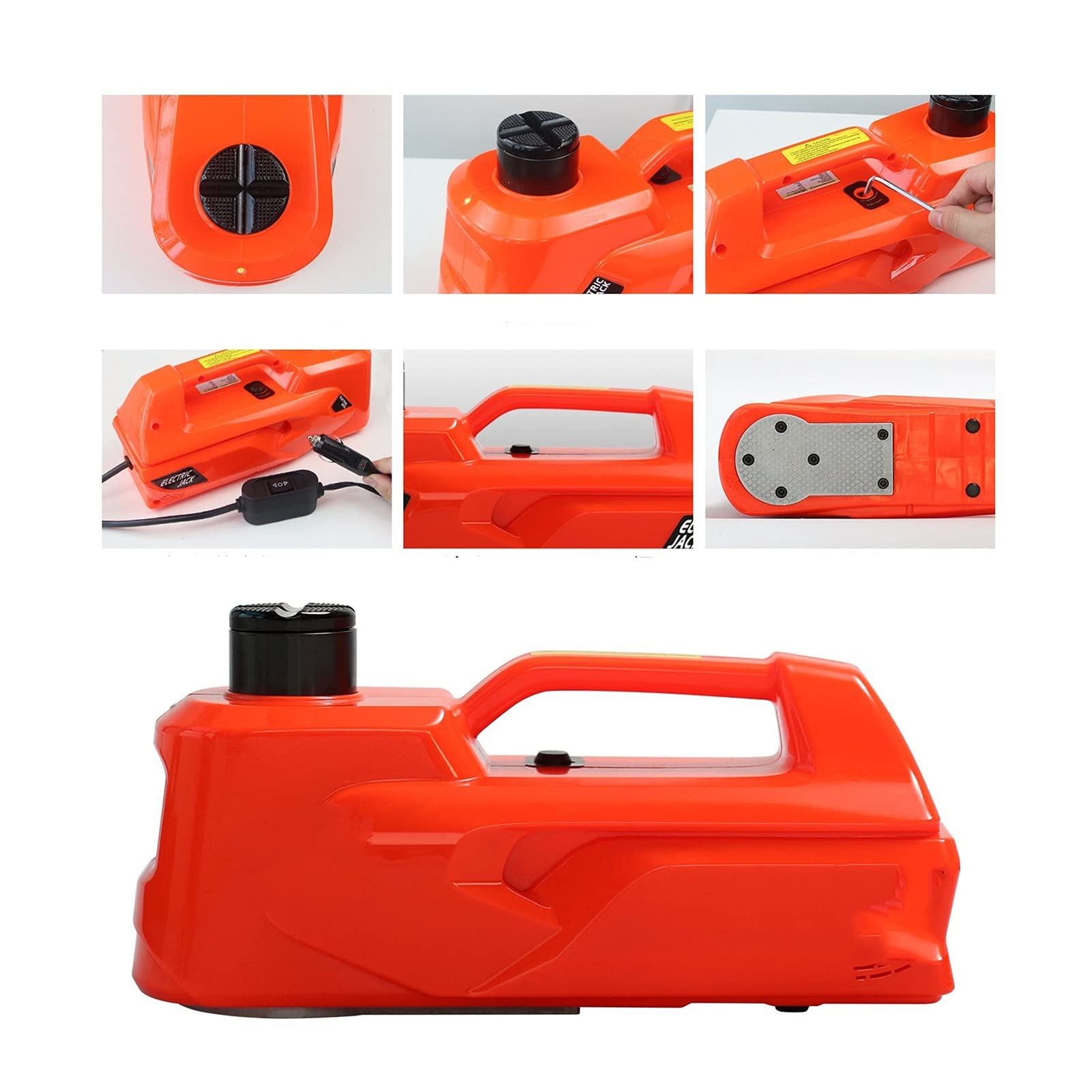 Podnośnik hydrauliczny, Elektryczny Jack 12 V Samochód Single-Function Hydrauliczny Type Road Rodzaj Zmień 45 CM