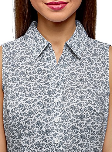 Oodji Ultra Donna Camicia Basic Senza Maniche