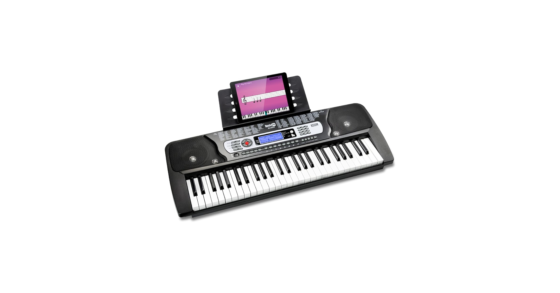 ROKEJAM RJ-654 電子ピアノ Amazon.co.jp: RockJam 54鍵 電子キーボード RJ654-MC 【電源