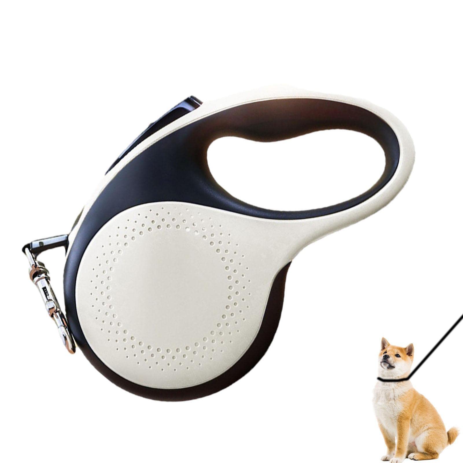 2 Uds Correa Larga para Perros - Correas para perros con luces LED, Línea Cat Puppy de 16 pies - Correa sin enredos de 360 grados Correas para perros de servicio pesado Accesorios para perros Abbto | Línea Cat Puppy de 16 pies - Correa sin enredos de 360