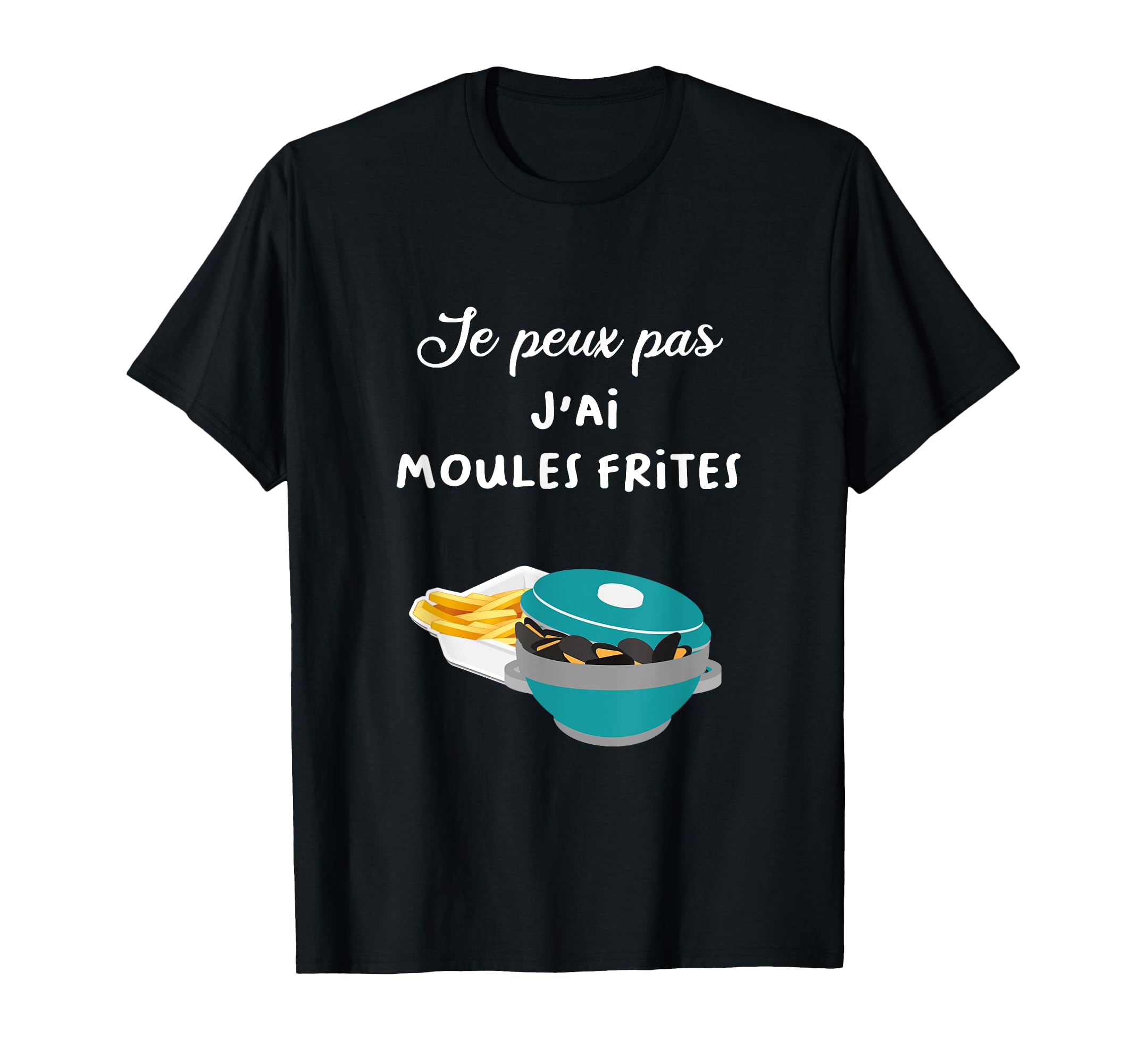 T-shirt j'peux pas j'ai match avec les potes