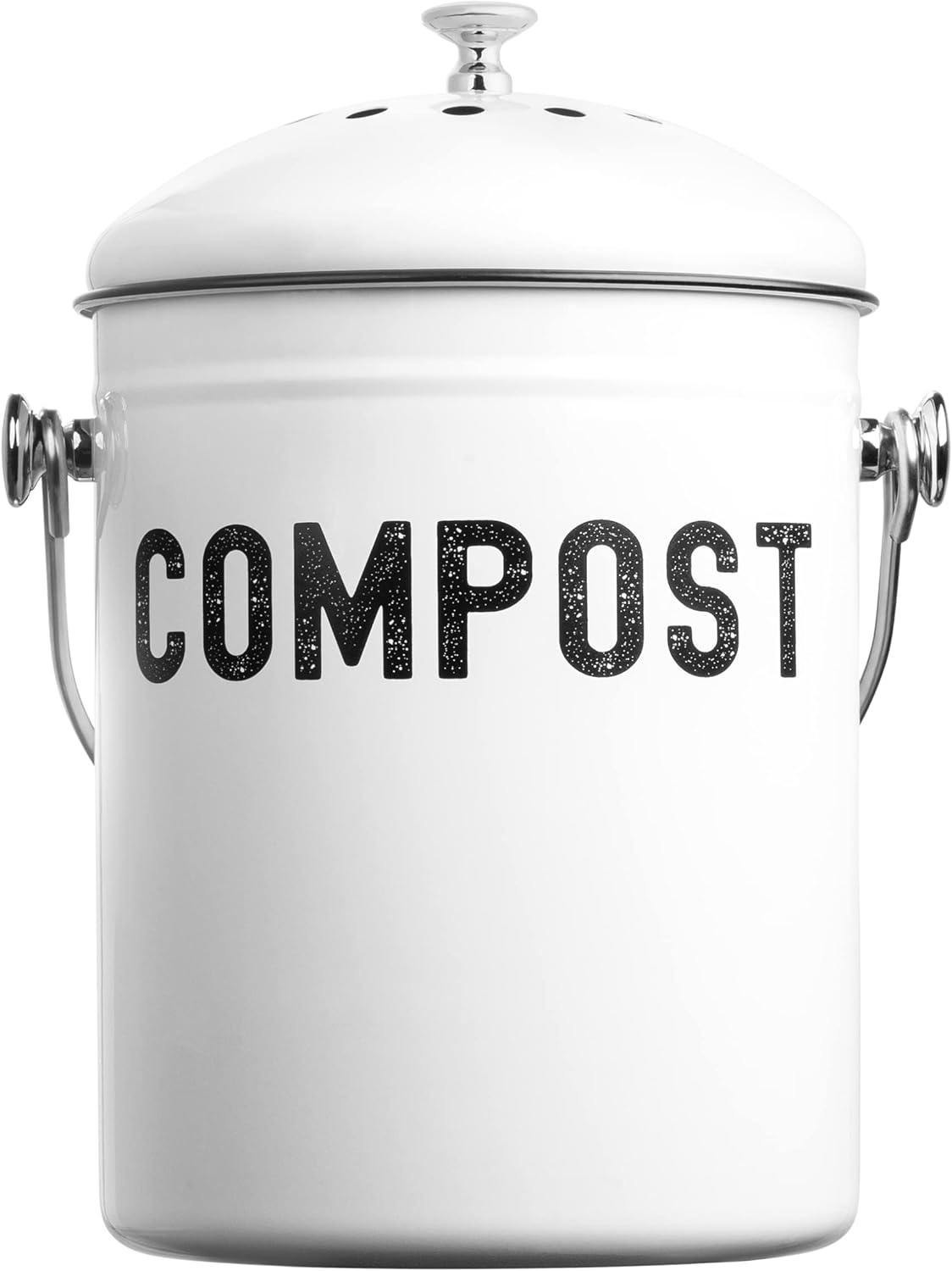 EPICA Countertop Compost Bin Kitchen 1.3 Gallon Odorless Composting