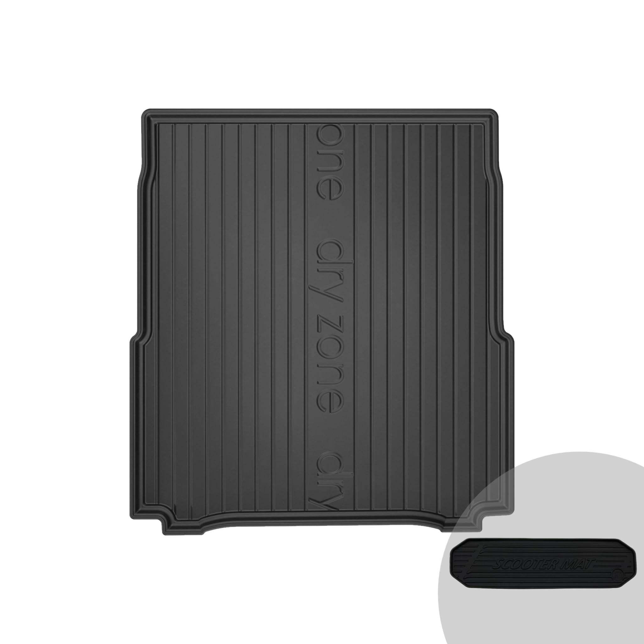 FROGUM DryZone pratica Vasca Baule bagagliaio per Porsche Panamera II dal 2016 | Bordo alto | Materiale TPE resistente | Robusto e durevole