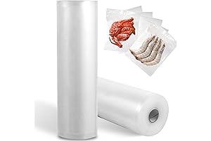 Vacuum Sealer Bags 2 Pack, Commercial Grade 11 inch Vacuum Storage Bags