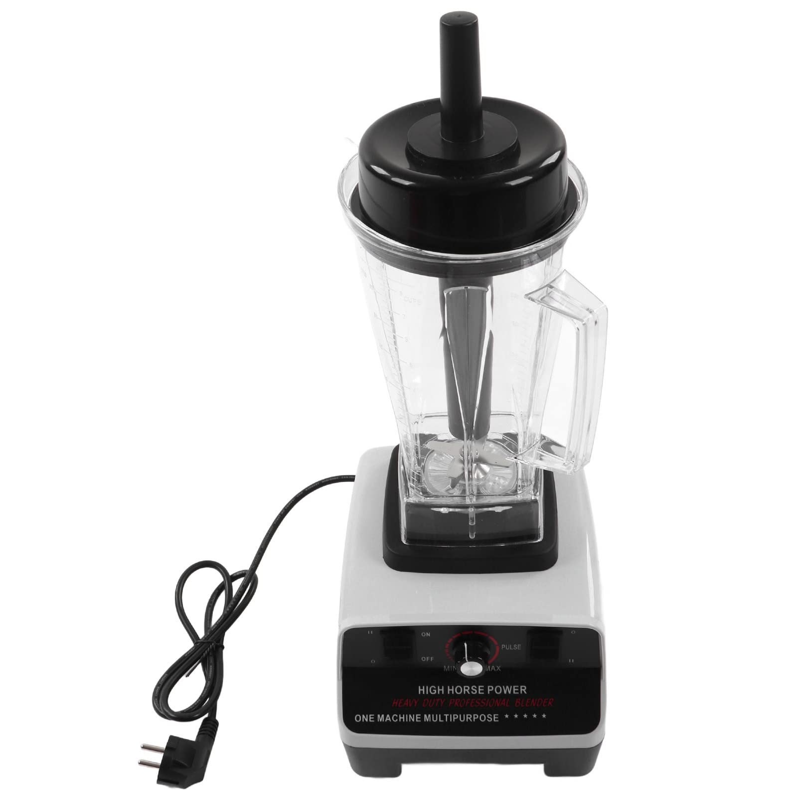 Sonew Profesjonalny Blender Nablatowy o Mocy 3000 W i Pojemności 2 L - Elektryczna Wyciskarka do Soków i Robot Kuchenny do Kuchni (WHITE)