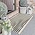 KOZYFLY Black and Beige Striped Porch Rug 27.5x43 Inches Area Rug Washable Outdoor Doormat Front Door Mat Cotton Striped Indoor Outdoor Rug for Front Door Kitchen Entryway Patio Porch