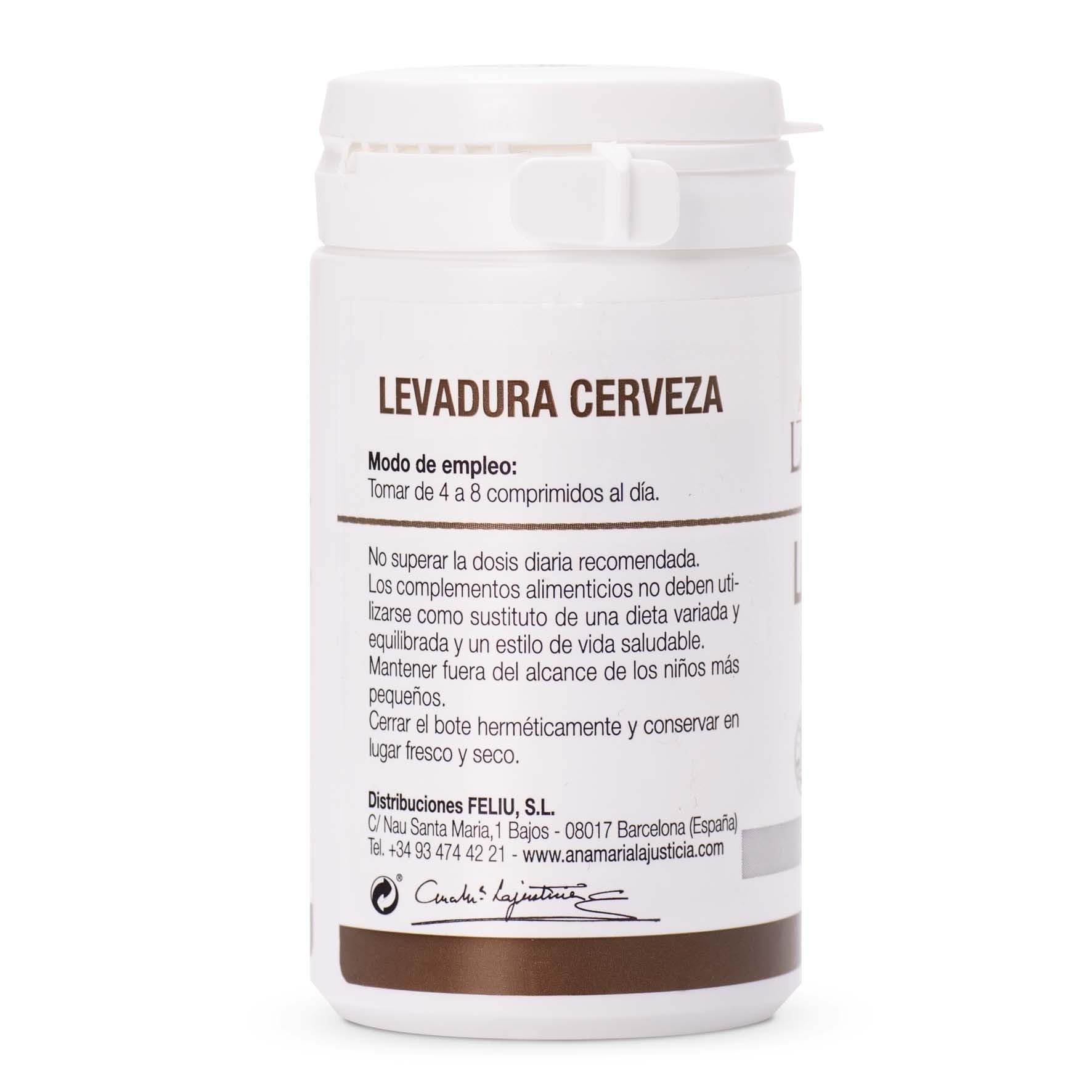 Ana Maria Lajusticia Levadura de cerveza 80 comprimidos