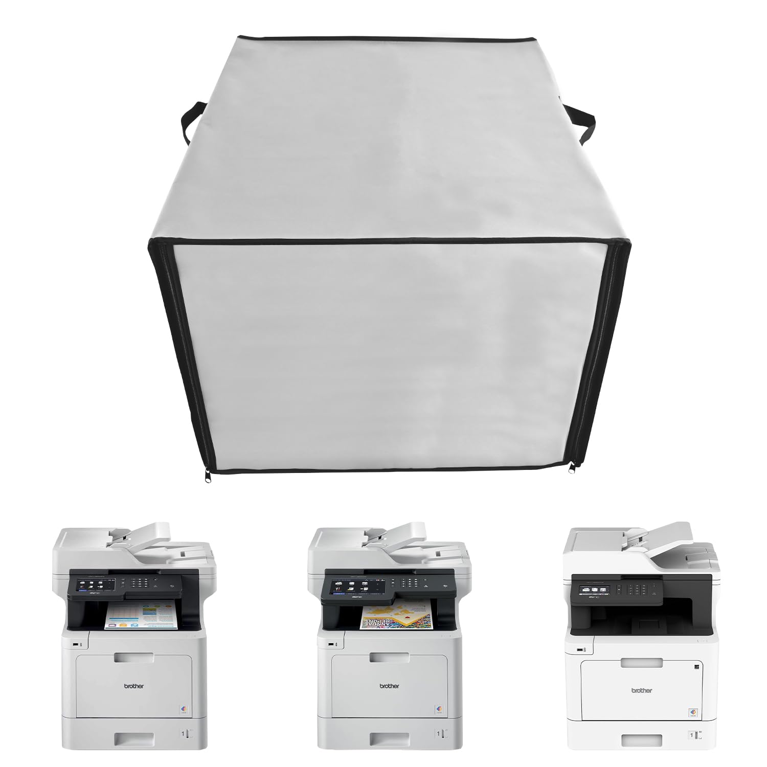 Funda para impresora láser color Brother MFC-L8900CDW impermeable y antiestática con cierre