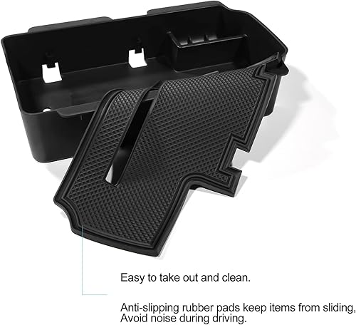 Miniatura 7 de CKE Para Civic de 11 generación con CVT compatible con Honda Civic 2026 2025 2024 2023 2022 Accesorios Caja de consola central de automóvil, caja de