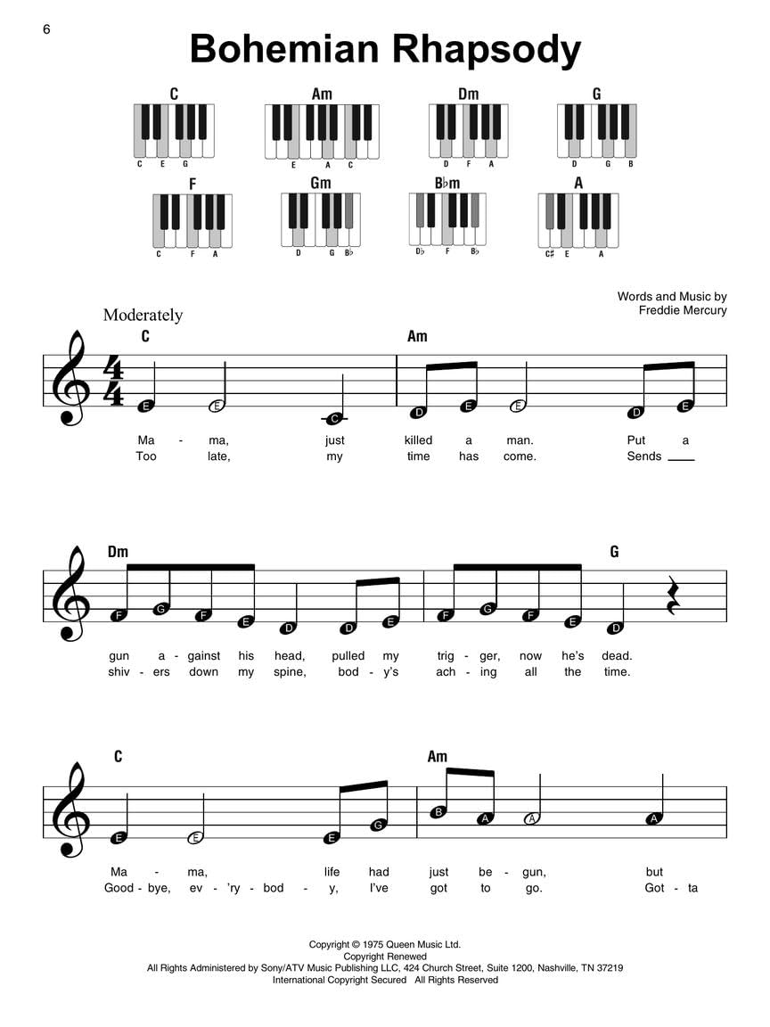 Queen - Super Easy Songbook
