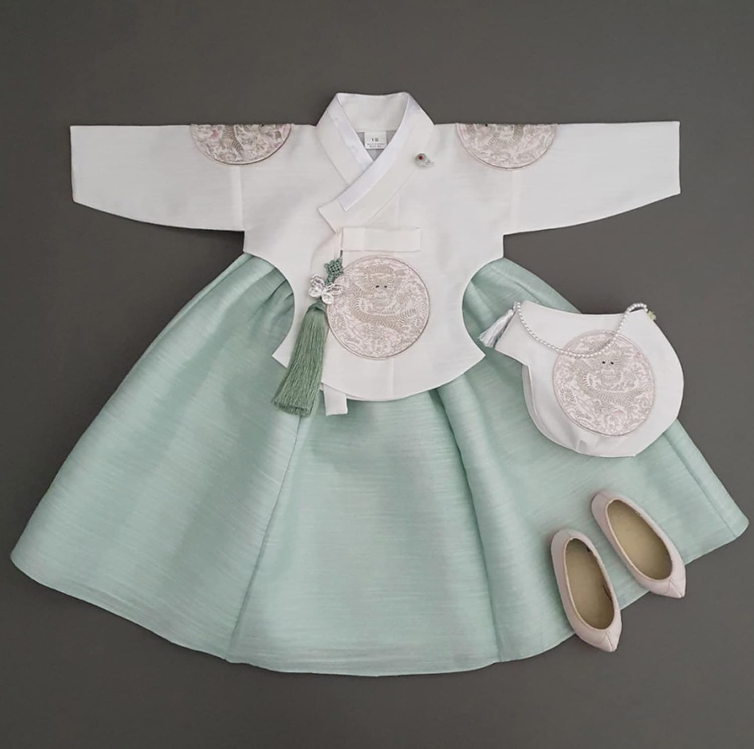 Baekil Dol Hanbok: Baby Girl Korean Traditional Dress - 100 Days to 12 Months, 4 Colors