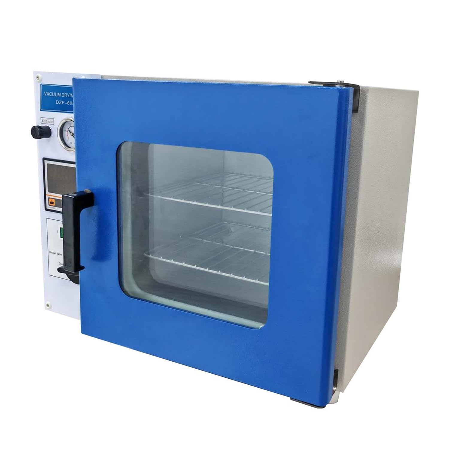 Digital Vacuum Drying Oven Lab Drying Oven Temperature Control 1.9CuFt 16″×14″×14″122-482℉