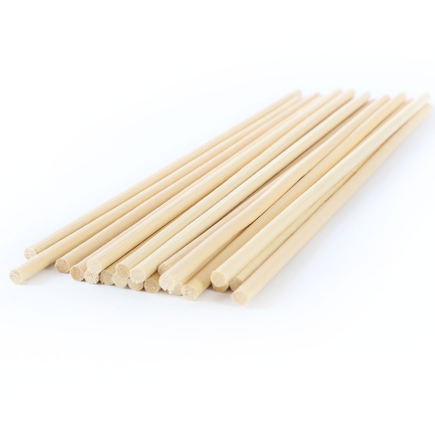 Cake Dowels Rods for Wedding Cake - Sturdy Wooden Cake Dowel Rods 1/4 x 12inch - 20 pcs Cake Dowels Wood - Wooden Dowels 1 4…