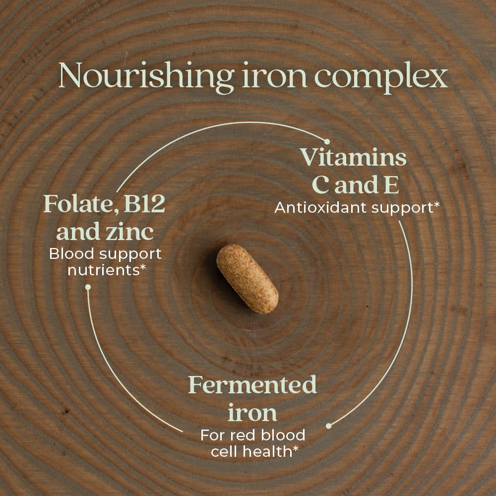 New Chapter Fermented Iron Complex, 60 Count — Amazon image 3