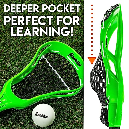 Franklin Sports Future Champs Youth Lacrosse Set - 32 In - Blue + Green - image 6
