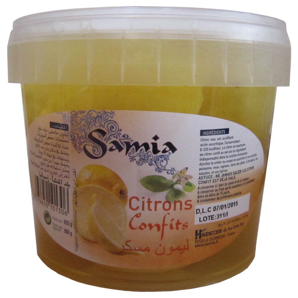Samia Marinado limones 820 G Red