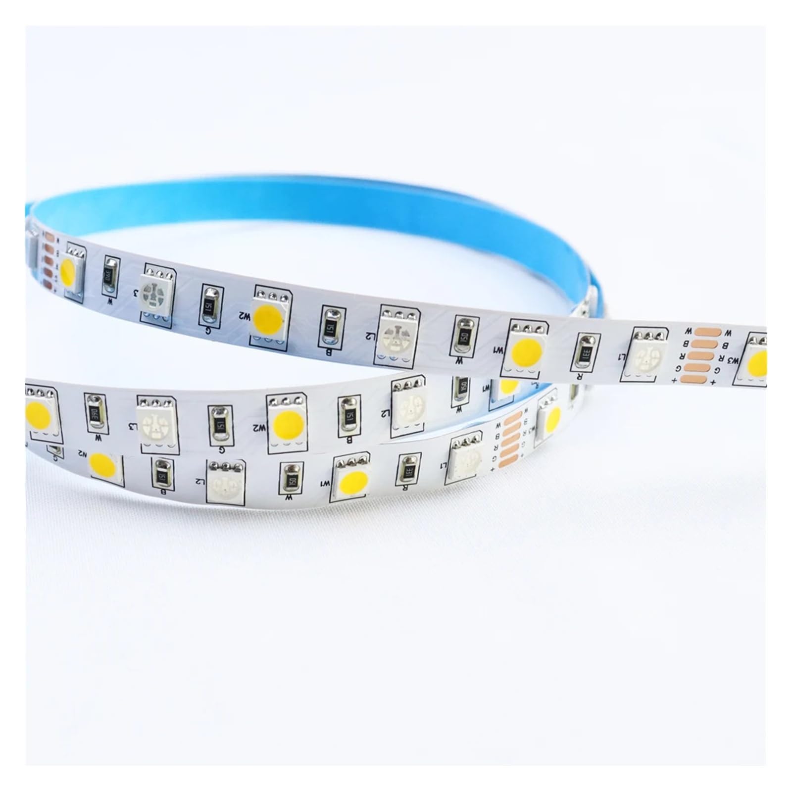 Tira de luces LED RGBW RGBWW, 20m, WiFi, 12V, 5050, luz regulable Flexible, aplicación inteligente, Control por voz, Compatible con Alexa y Google Home(Waterproof,10M RGBWW FULL KIT_EU PLUG)