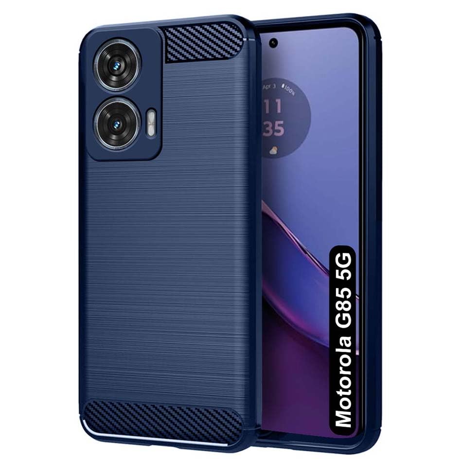 Fashionury Back Cover for Motorola G85 5G | Hybrid Protection | Anti-Slip Grip | Rubber TPU Stylish Back Case for Moto G85 5G (Blue) (B0D9BDMBLW) Amazon Price History, Amazon Price Tracker