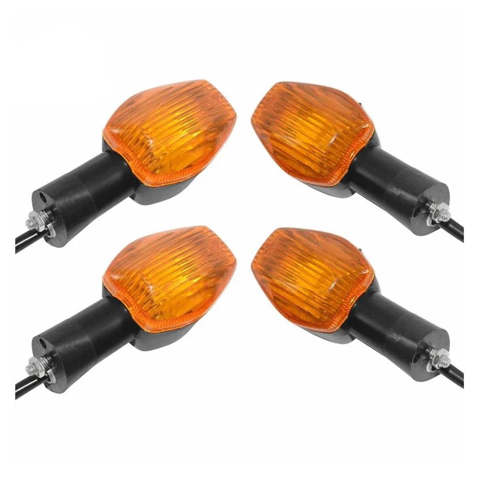 4 Stück Blinker (vorne & Hinten) Für CBR929RR CBR954RR CBR600F4 CBR600F4i CBR 929 954 600 RR F4 F4i(Amber Lens)