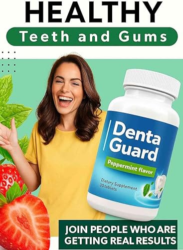 Miniatura 3 de Alpha Force DentaGuard Probiótico dental - Apoyo oral para la salud de los dientes y las encías, aliento fresco, fuerza del esmalte y cuidado