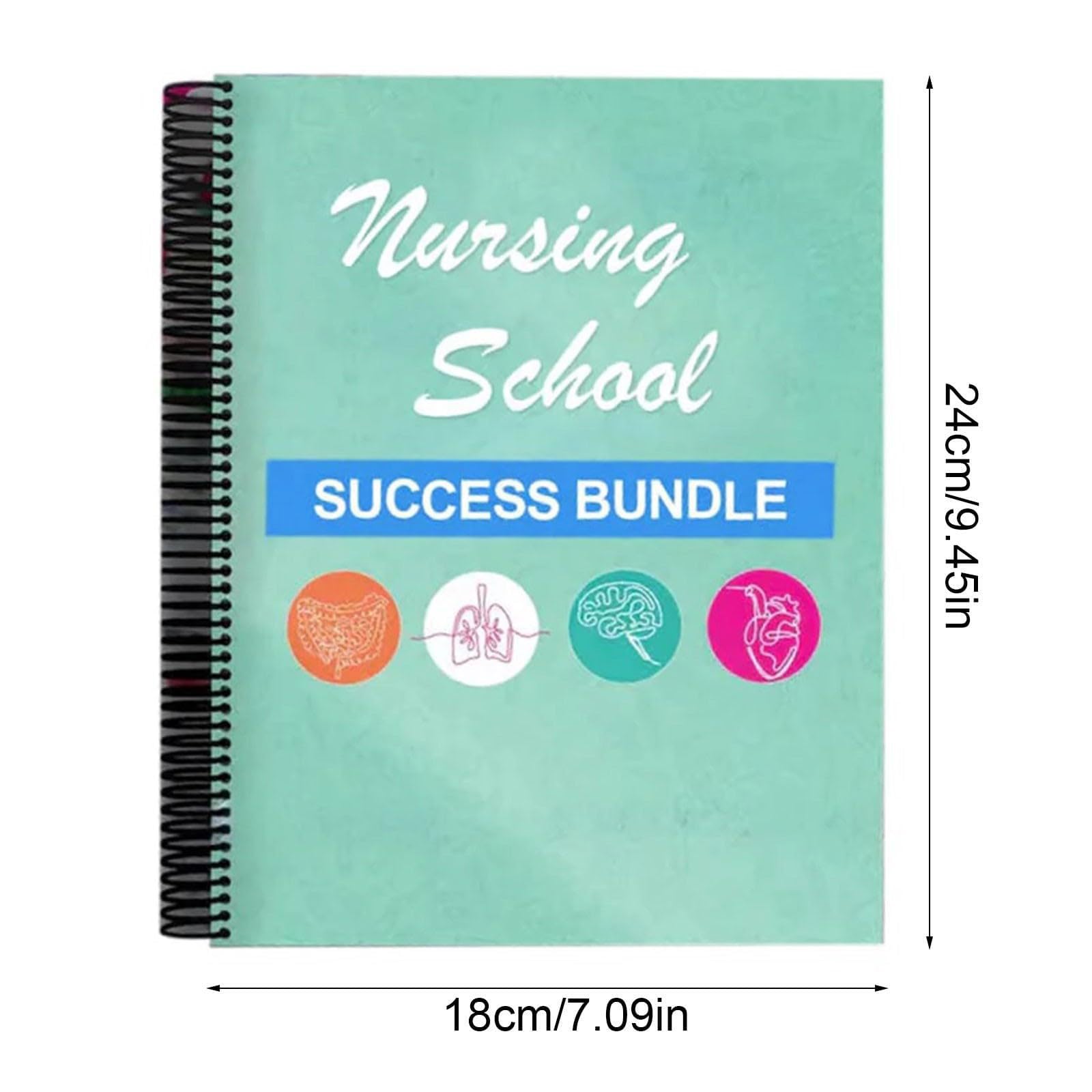 Cahier de notes Success Made Paper Tincasen Nursing School Bundle (2pcs)