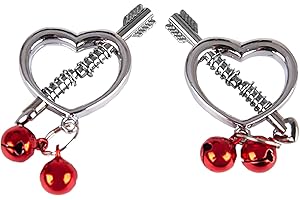 Discreet and Adjustable Nipple Clamps for Women with Non-Piercing Design