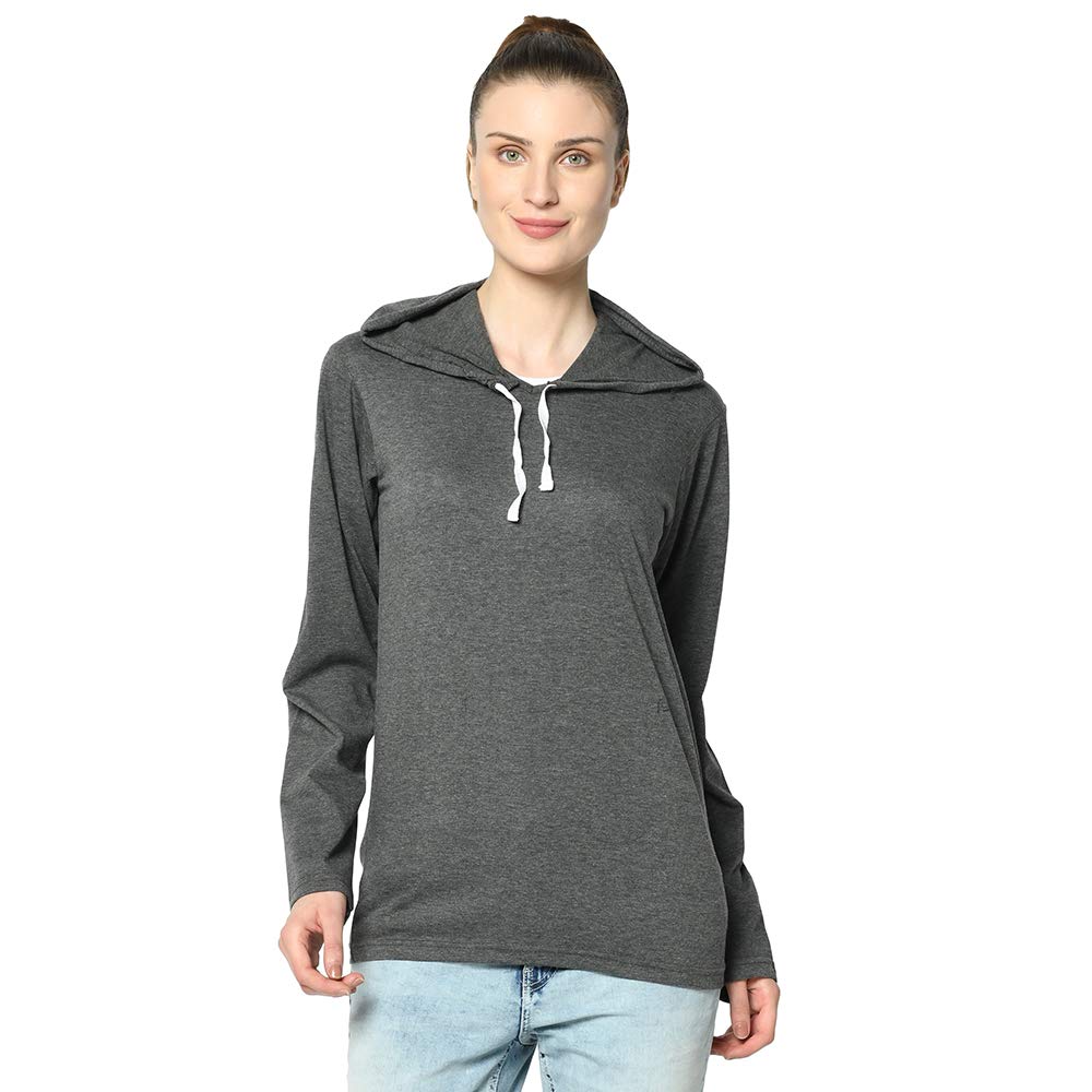 BZR-Cotton Blend Full Sleeve T-Shirt with Hoodie for Women-T__10__Anthra__01-XXL(1998)-picture-39