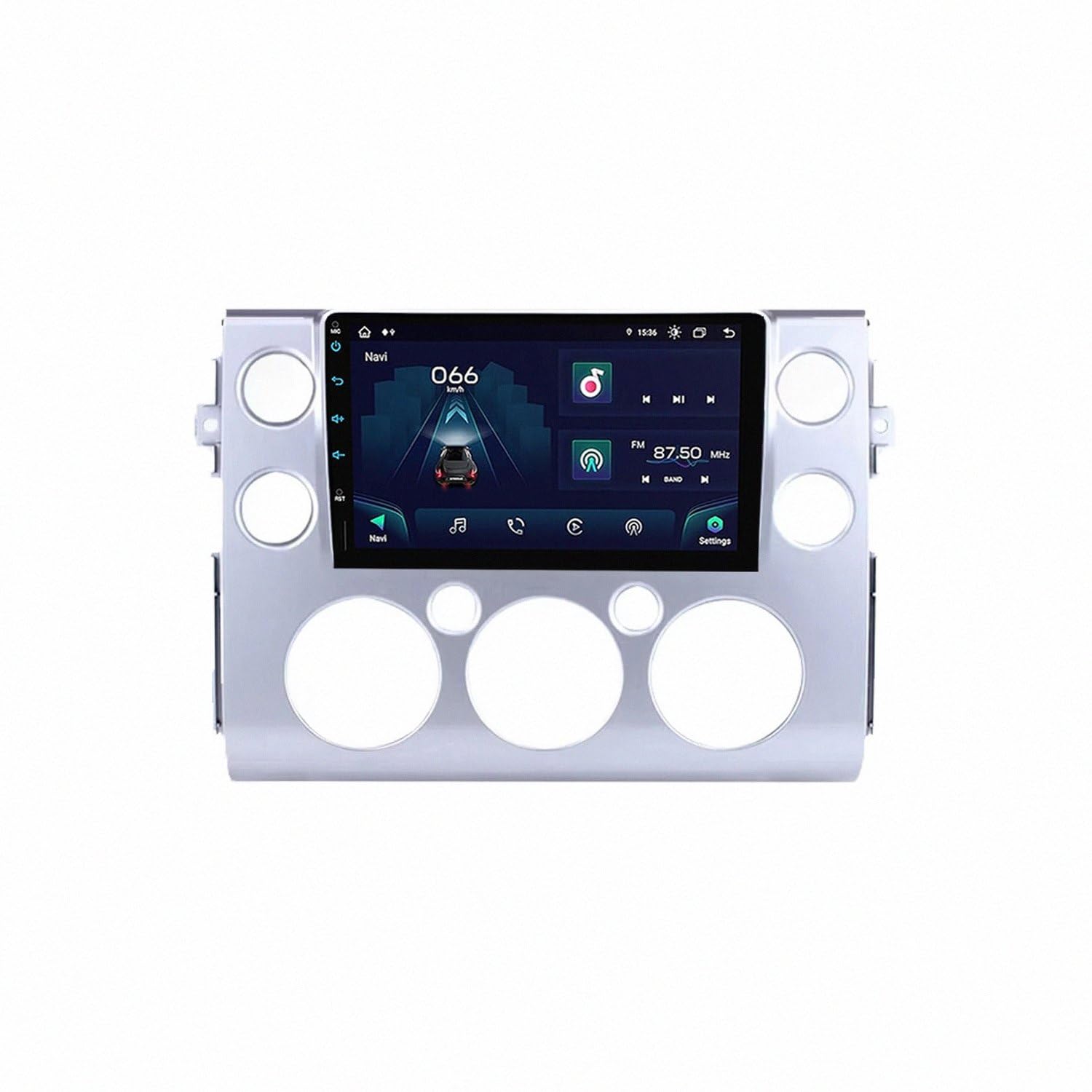 Radio de coche 2 DIN para Toyota Estima con GPS y carga rápida integrada 8