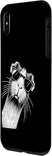 Miniatura 17 de iPhone 12 mini Cool Guinea Pig Wearing Sunglasses Guinea Pig Lover Case