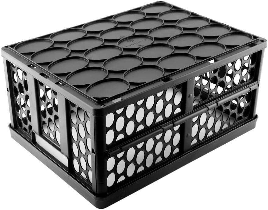 Aramox Car Trunk Organizer,Car Trunk Storage Box Trunk Storage Shopping Crate Basket Fit for Benz