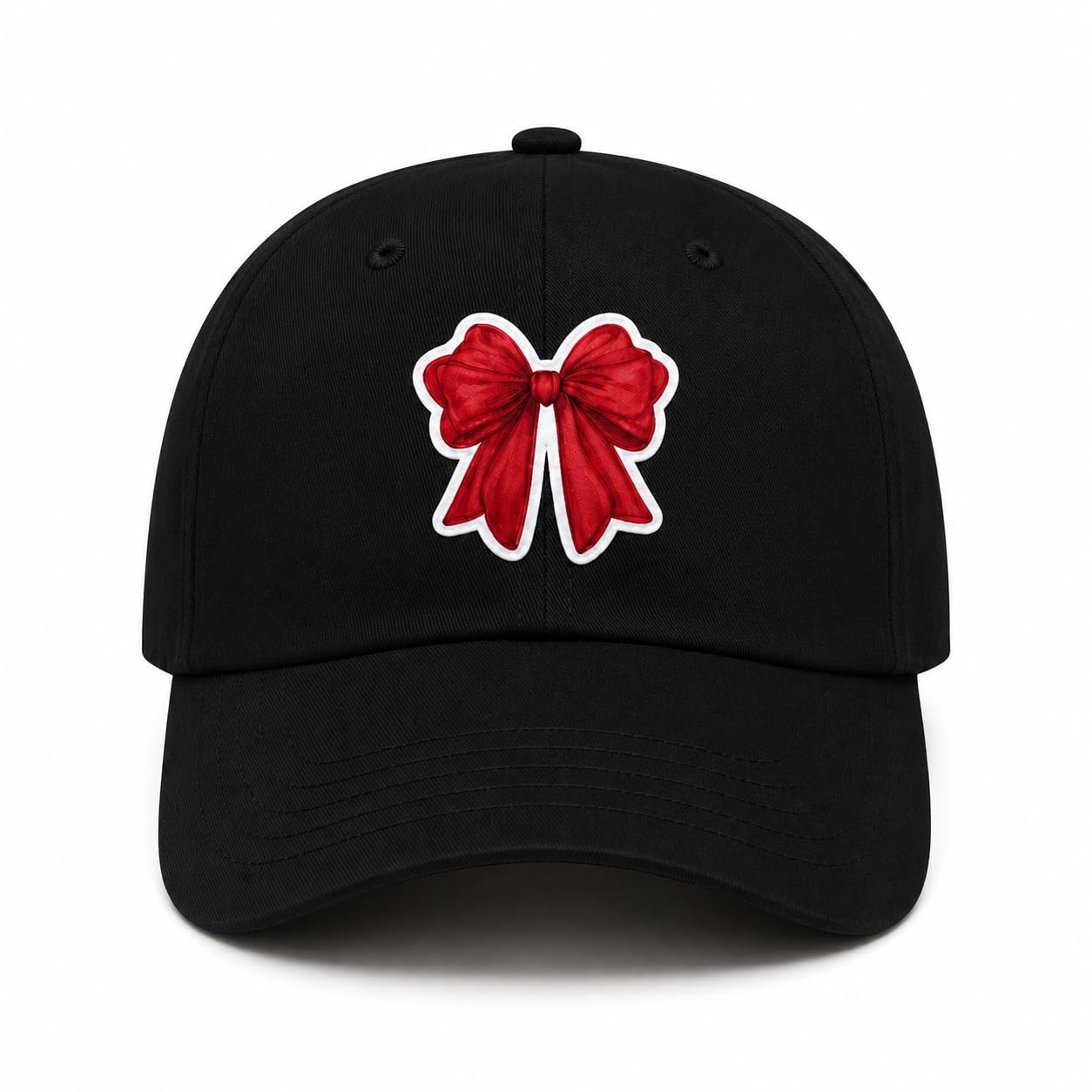 Stylish Women’s Baseball Cap with Cute Bow Design – Stylish Baseball Caps for Girls and Womens, Beach Hat Baseball caps, Sports caps for Girls with Adustable Strap|Topi 1pcs Black-image-30