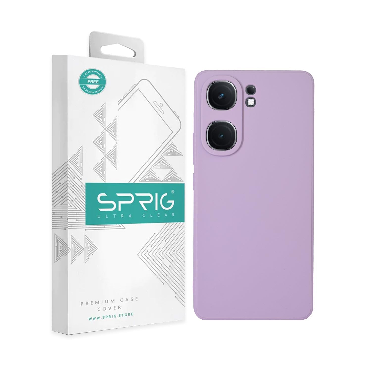 SPRIG TPU Matte Back Cover/Back Case for iQOO Neo 9 Pro (Lavender Purple) (B0D7ZPKBPH) Amazon Price History, Amazon Price Tracker