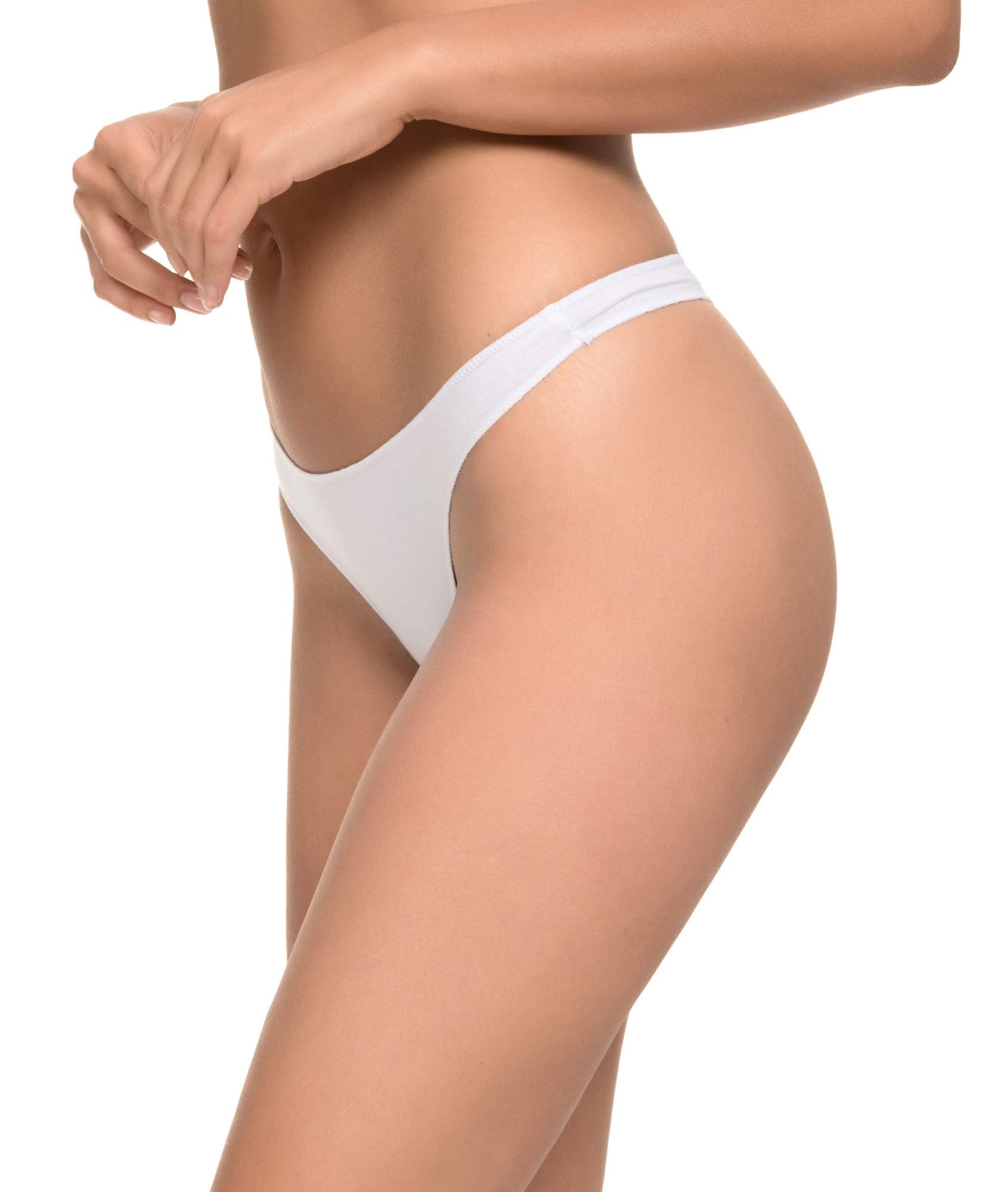 Tanga in Cotone Liscio con Finitura Sottile Che Non segna. Comodi, Morbidi ed Elastici. Progettati in Spagna