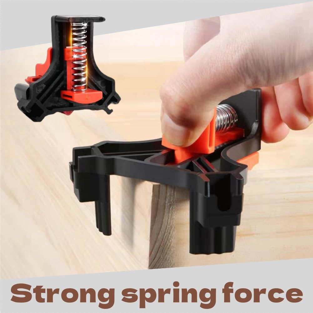 Morsetti Angolari 90 Gradi Per Legno - 4 Pezzi Per Costruire Cornici, Scatole E Mobili - Foto 11