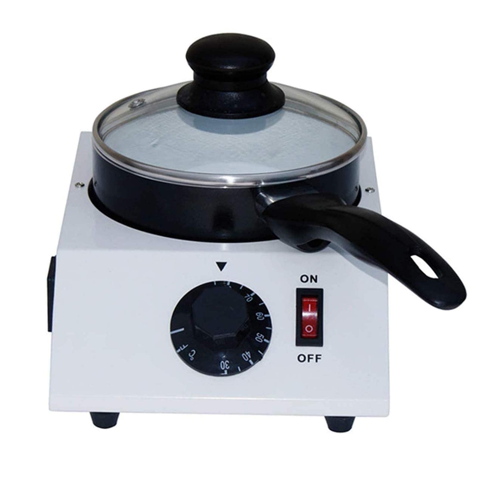 YNIYUJKL Electric Chocolate Melting Furnace, Butter Baking Constant Temperature Melting Machine, Non-Stick Pan/Heats Up Fast,Adjustable Temperature, For Warming Coffee/Milk