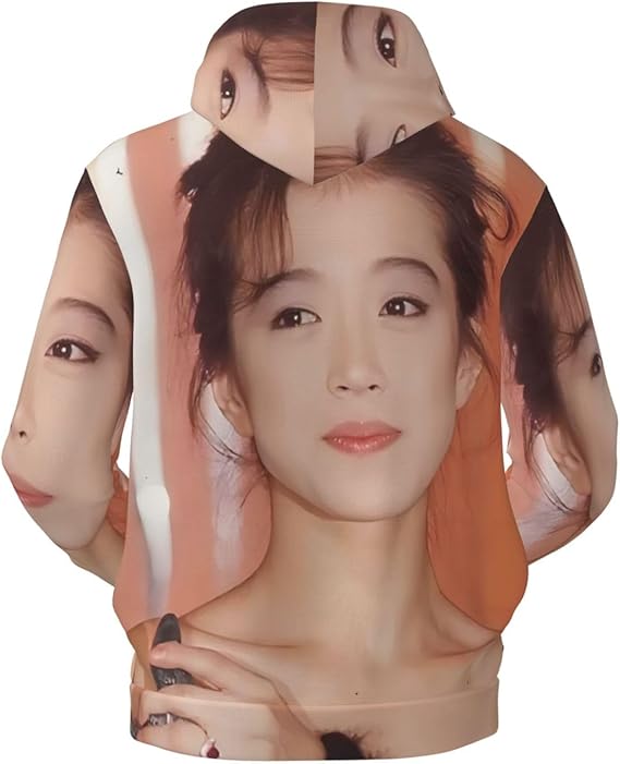 Amazon | [Fasedate] 写真 中森明菜(1) メンズパーカー 長袖