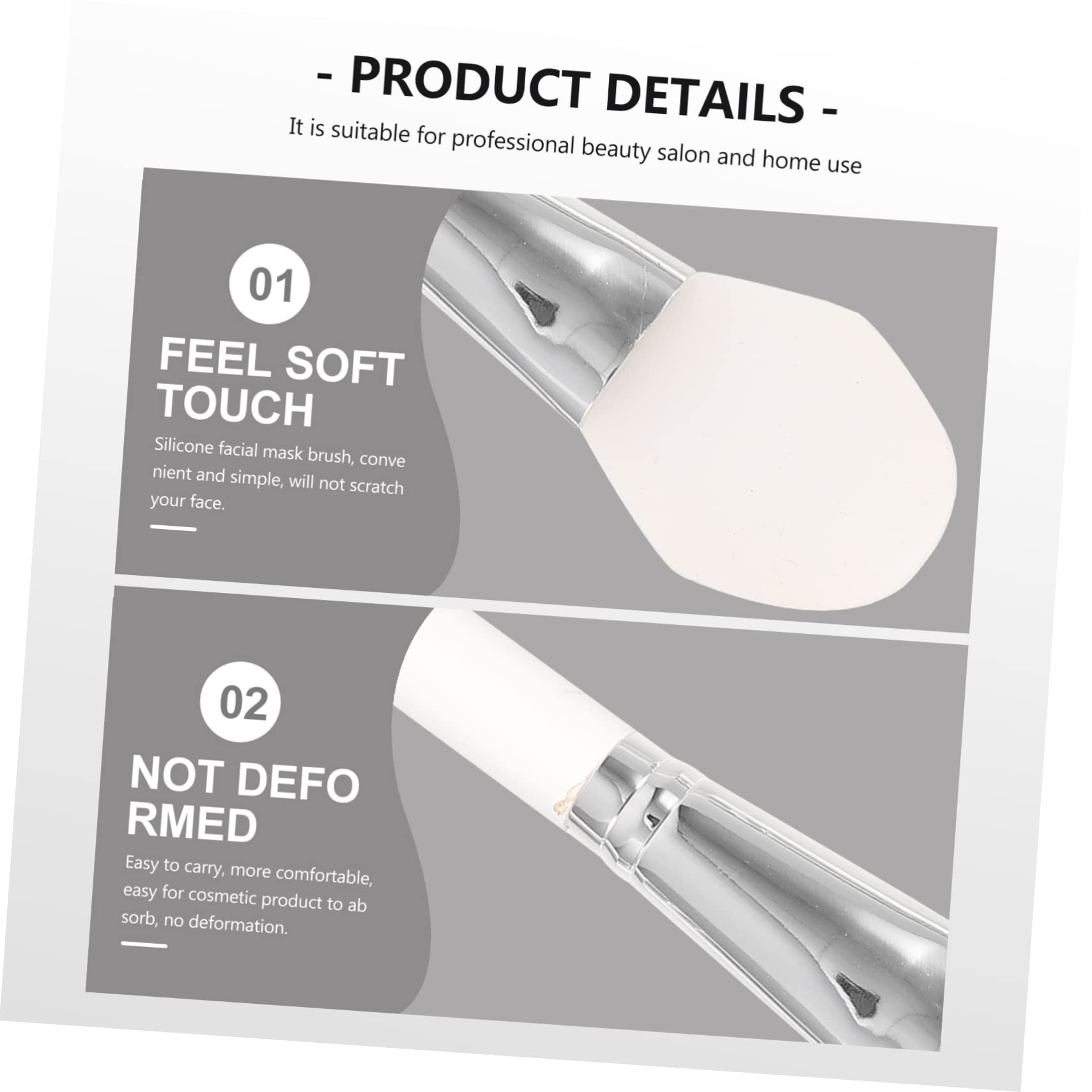 Didiseaon Kit De 3 Juegos De Suministros De Maquillaje Con Mango Acrílico Pinceles No Absorbentes Para Base Líquida Cejas Sombras De Ojos Y Labios Herramientas De Maquillaje 7 Piezas X 3