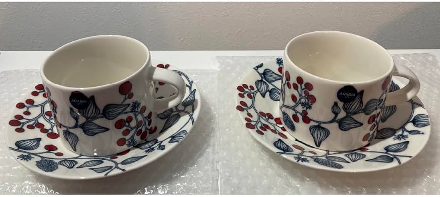 アラビア ルノ オーバルプレート フロストベリー2枚セット Amazon.co