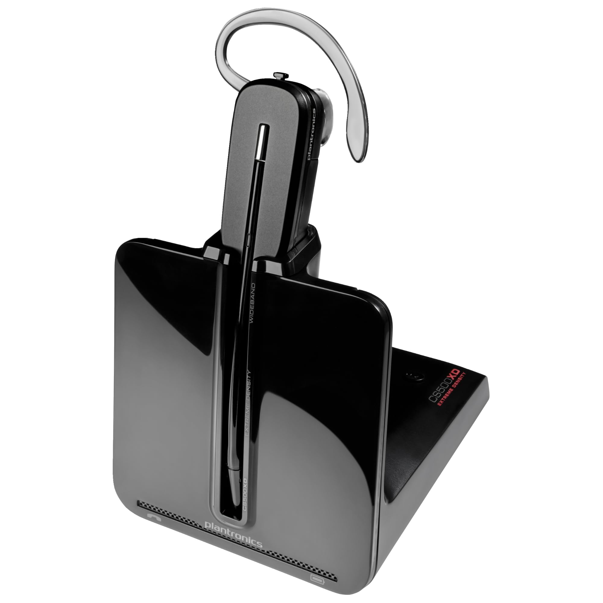Plantronics CS540 84693-02 - Bezprzewodowy Zestaw Słuchawkowy DECT, Zasięg do 120 m, Czarny