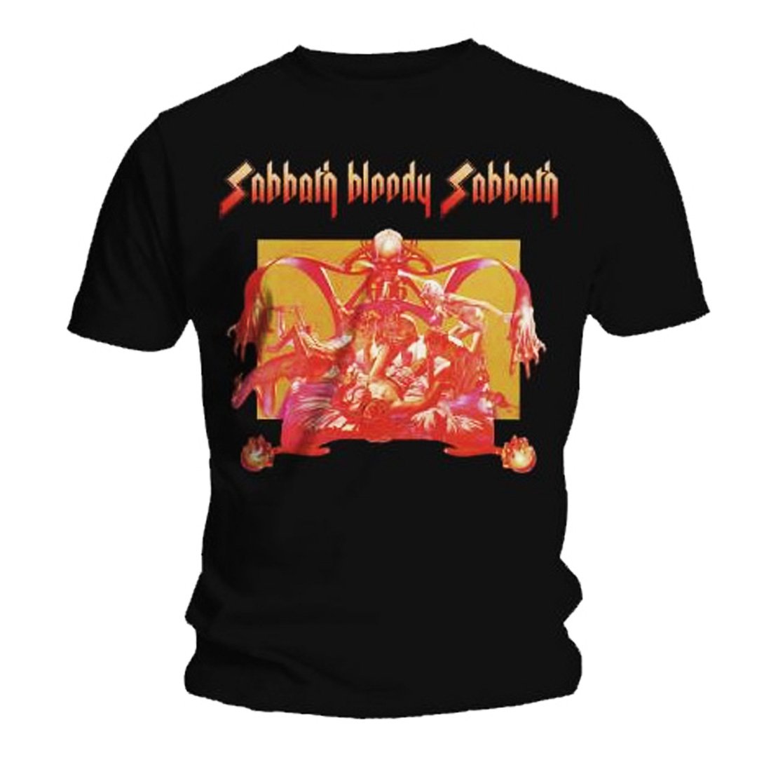 Official T Shirt BLACK SABBATH 13 Album Sabbath Bloody Sabbath L