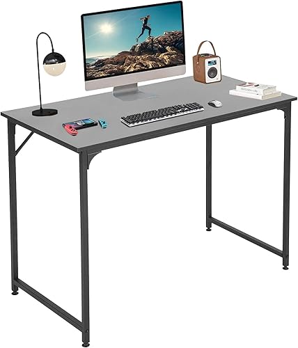 YYkokocat Escritorio para computadora de 39 pulgadas, escritorio pequeño de estilo moderno y simple, mesa de computadora, escritorio de estudio,