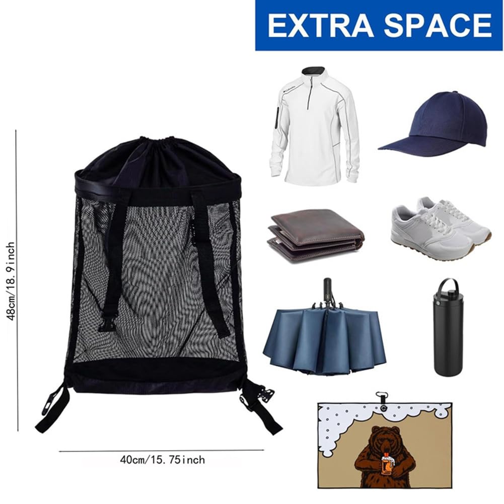 Trolley-Netztasche, Universelle Golf-Push-Cart-Netztasche, Organizer, Aufbewahrungstasche, Golfwagen-Zubehör