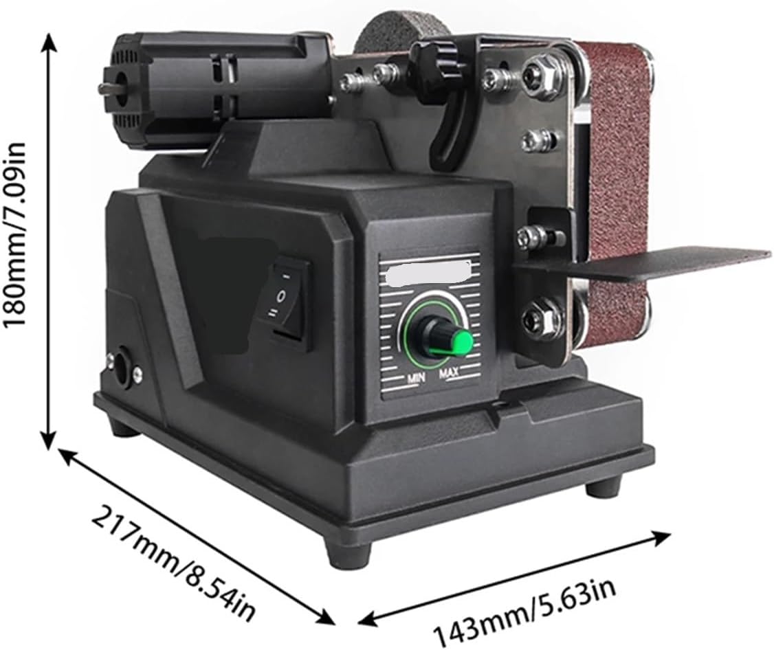 Belt Sander, Multifunctional Mini Jewelry Polishing Abrasive Sand Grinder Electric Sanding Machine,for Woodworking