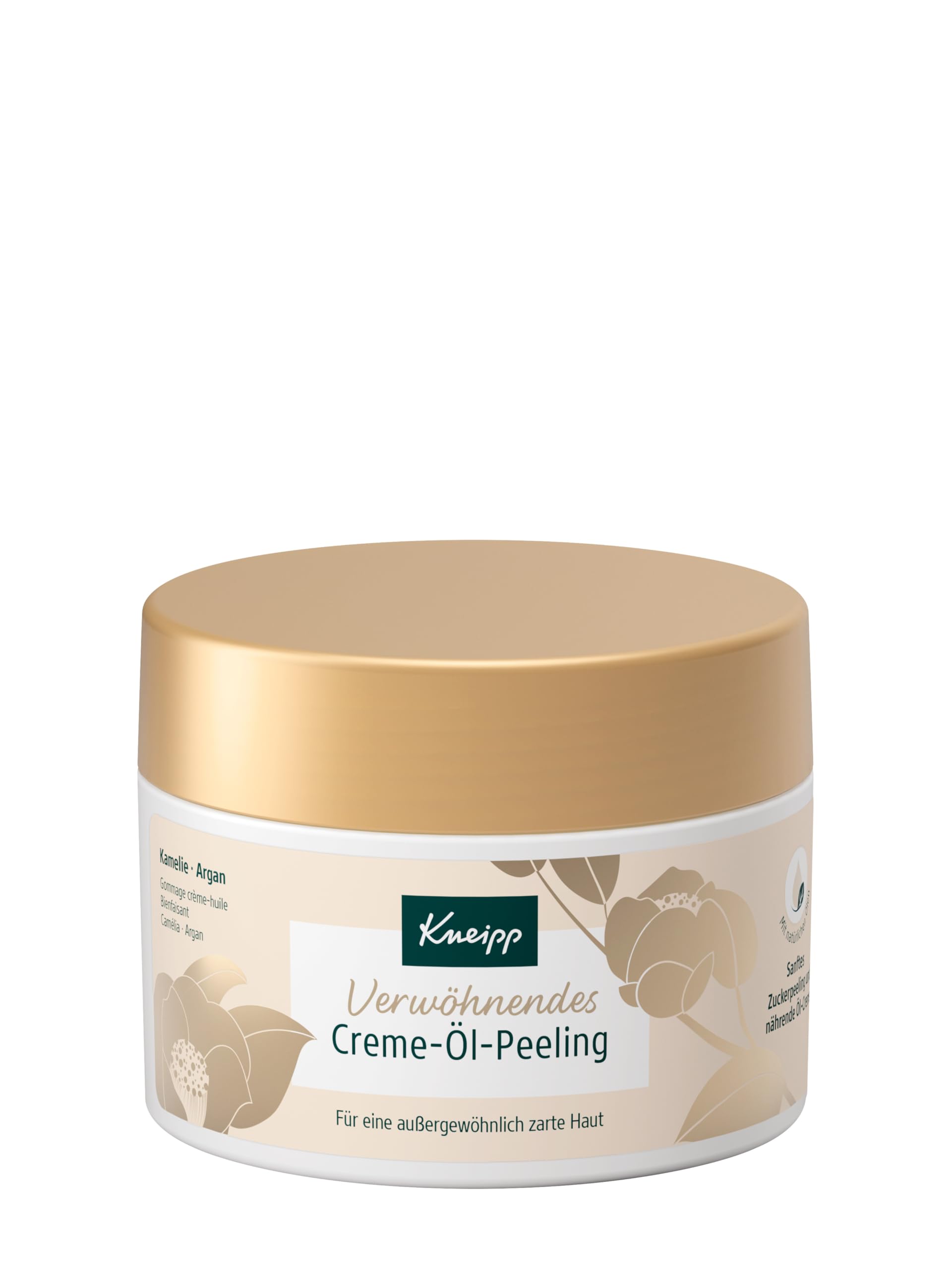 Kneipp Verwöhnendes Creme-Öl-Peeling - mit wertvollem Arganöl - Für eine glattere und strahlend schöne Haut - vegan - 200ml