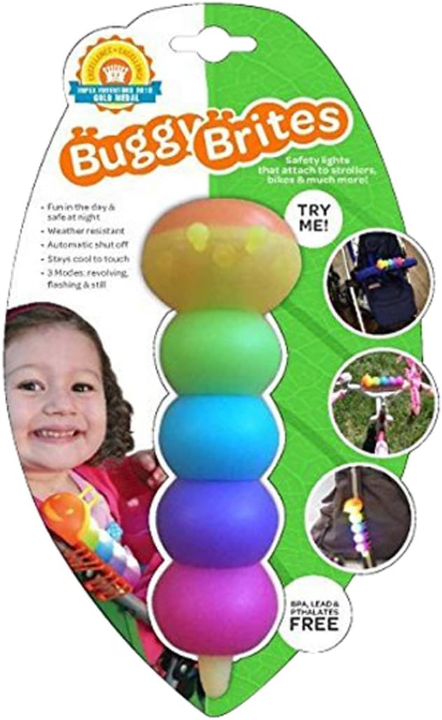 Buggy BritesCaterpillar Stroller Activity Safety Light for Strollers, Backpacks and More
